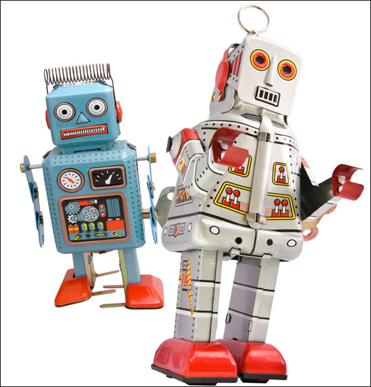 Toys and Banks robots Vermillion Enterprises
