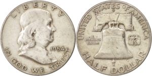Franklin Half Dollars 1948 - 1963 - Circulated