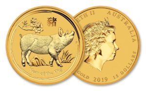 Buy Sell Gold Bullion - Australian Gold Lunar Series I Coin