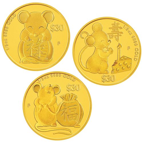 Australian Gold Lunar Coins - Vermillion Enterprises