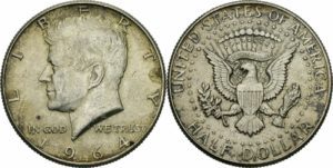 1964 KENNEDY HALF DOLLARS