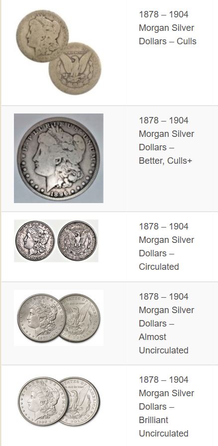 buy sell 1878-1904 morgan silver dollars here