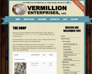 The Best Website to Buy Gold - Vermillion Enterprises - The Shop