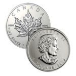 buy sell Canadian Silver Maple Leaf Coin