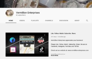 Vermillion Enterprises on You Tube