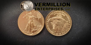 Half ounce American Eagle gold coins