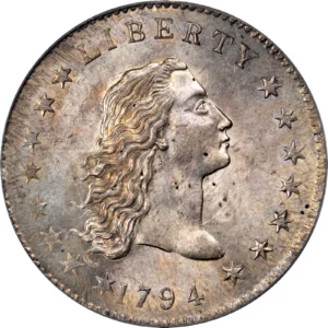 Flowing hair coinage at Florida coin shop