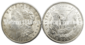 1921 Morgan dollar silver coin