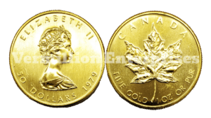 Canadian Maple Leaf Gold Coin