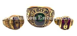 Gold class rings