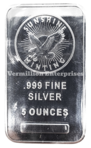 5 oz Silver Bar