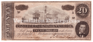 Confederate Note Obverse