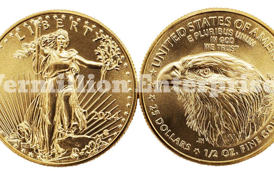 American Gold Eagle: 1/2 oz