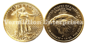 Quarter Ounce American Eagle Gold Coin