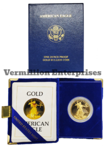 American Eagle Gold Coin 1oz Proof