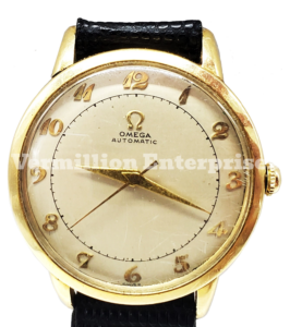 Gold Omega Wrist Watch