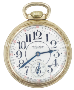 Waltham Premier Vanguard Pocket Watch